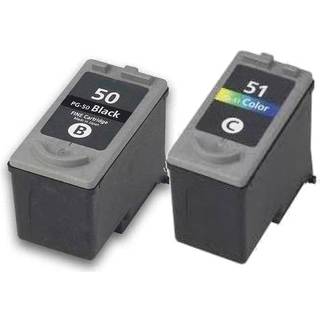 Kompatible blækpatroner Canon PG-50 / CL-51, 2 stk. rabatpakke 34 ml