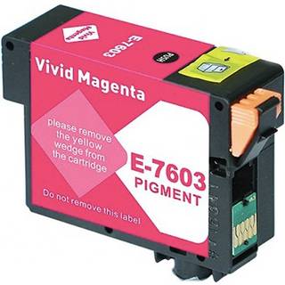 Kompatibel blækpatron Epson T7603 - C13T76034010 magenta 29,5 ml