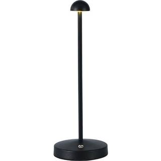 Outlet: V-Tac opladelig 3i1 bordlampe - Sort, IP20, touch dæmpbar, model mini