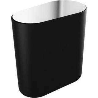 Pressalit Style toiletspand / affaldsspand på 5,1 liter i sort/krom