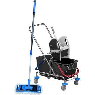 Nordic Recycle Speed Mop System, komplet gulvvaskevogn, 1 x 15 L