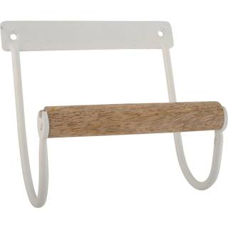 Ib Laursen - Hvid vintage Toiletrulleholder