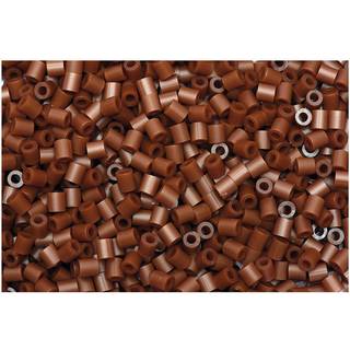 Bügelperlen 5x5mm ca. 1000 Stück - Dunkelbraun