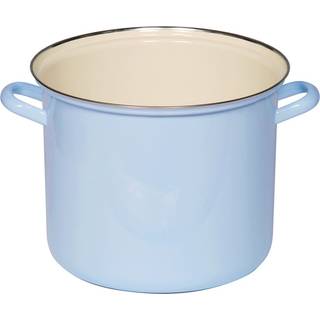 Riess Classic Pastell Fleischtopf 18 cm / 3,0 L blau - Emaille - Blau