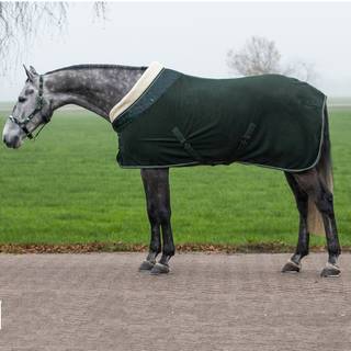 QHP Brilliance fleece dækken - Forrest - 135cm