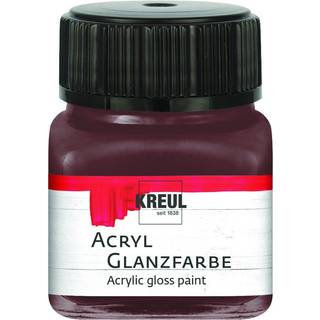 Acryl Glanzfarbe 20ml - Dunkelbraun
