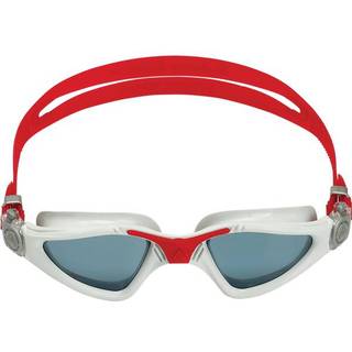 Aquasphere motions dykkerbriller - Kayenne - Hvid/rød (Smoke linse)