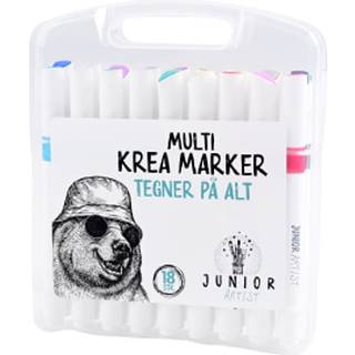 Junior Artist multi Kreamarker 18 stk.