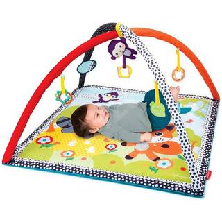 Infantino babygym med dyretema og lille spejl