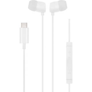 Linocell Bullets USB-C hovedtelefoner - Hvid