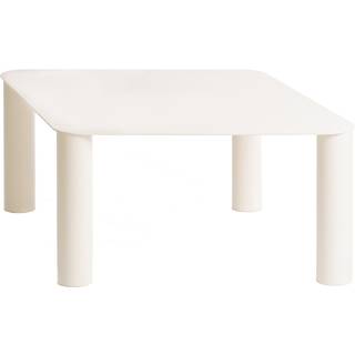 Raawii Pipeline Sofabord Pearl White - Sofabord Aluminium Perlehvid - R1063PW
