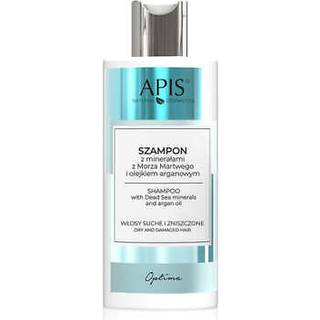 Apis Natural Cosmetics Optima Fugtgivende shampoo med mineraler fra det døde hav 300 ml - 300 ml