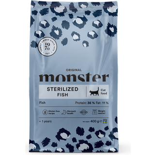 Monster Cat Original Sterilised Fish - 400 g