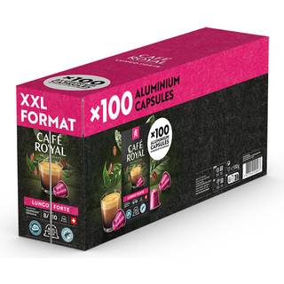 Lungo Forte - Café Royal - 100 kapsler til Nespresso®