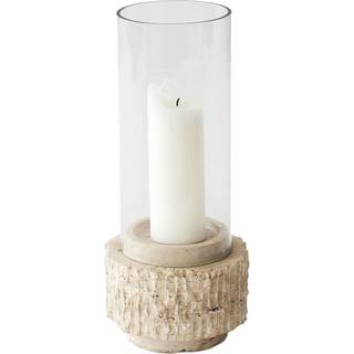 Travertine lysestage 13x13 cm