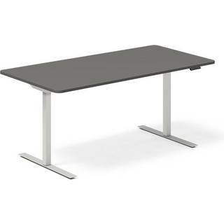 Hæve-sænkebord DNA, Antracit 1600x800 mm 2-ben Alugrå