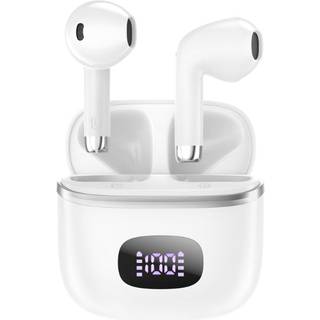 DUDAO U15PRO Trådløse Høretelefoner. Ægte TWS og Opladningsetui. Hvid