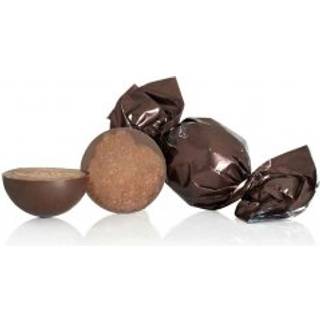 Chokolade kugle mørkebrun - mørk chokolade m/mint