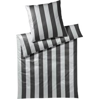 Eksklusiv sengetøj fra ELEGANTE - LINES ANTRACIT/GRÅ 220