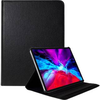iPad Pro 12.9" (2022 / 2021 / 2020 / 2018) Flip Cover m. Ståfunktion - Sort