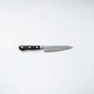 Suncraft Professional Universalmesser 13,5 cm - SG-2 Pulverstahl - Griff Pakkaholz - Schwarz,Silber