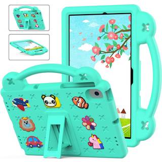 Lenovo Tab M10 (3. Gen) 10.1" (TB-328F/TB-328X) Børne Cover m. Stander & Håndholder - Grøn