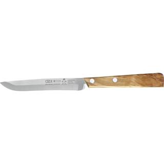 Güde Universalmesser 11 cm - Edelstahl - Olivenholzgriff - Braun,Silber
