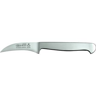 Güde Kappa Schälmesser 6 cm - Klinge und Griff CVM-Stahl - Silber