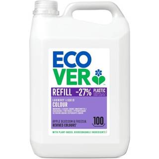 Ecover Flydende vaskemiddel til kulørt æbleblomst & fresia, 100 vaske 2.37 DKK/1 vask/e