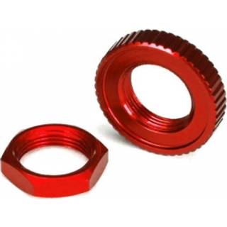 Traxxas 8345R Servo Saver Nut Alu Red 4-TEC 2.0