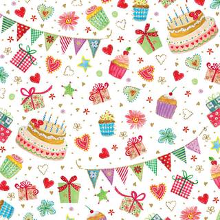 Windsor mønstrede servietter 33x33 cm 20-pak (På lager i butik)