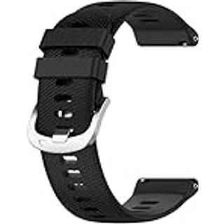 Urrem silikone Garmin Forerunner 265S Sort 18 mm