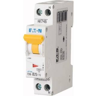 Eaton Automatsikring (MCB), 25A, 1pole+N, 1M, type C