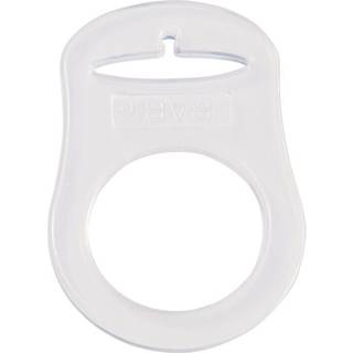 Silikonring für Schnullerketten transparent