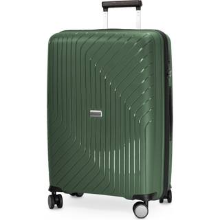 TXL - Mittelgroßer Koffer Hartschale Dunkelgrün matt, TSA, 66 cm, 73 Liter - Waldgruen