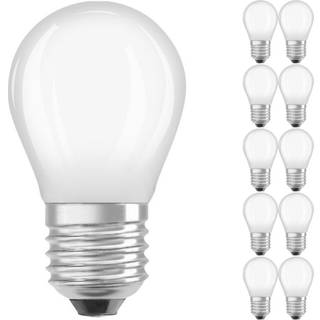 Fordelspakke 10x Ledvance CLASSIC LED E27 Pære filament matt 2.8W 250lm - 827 ekstra varm hvid | dæmpbar - erstatter 25W