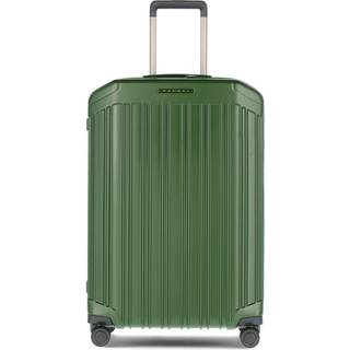 Piquadro PQ Light Kuffert med 4 hjul grøn