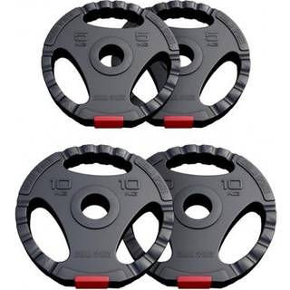 Vægtskiver PRO 51 mm Trigrip 2X5-2X10 kg