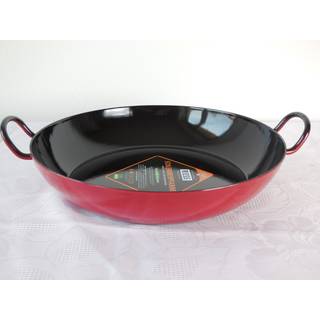 Riess Classic Color Rot Schlemmerpfanne 30 cm - Emaille