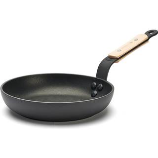 de Buyer Choc B Bois Induktion Pfanne 20 cm mit Antihaftbeschichtung - Aluminium - Braun,Schwarz
