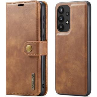 DG MING Samsung A33 5G 2-i-1 Magnet Pungetui - Brun