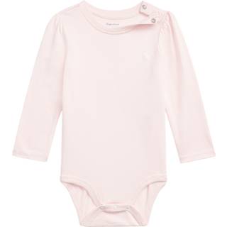 Ralph Lauren Logo Babybody Lyserød 9 months  Lyserød  9 måneder  kvinde