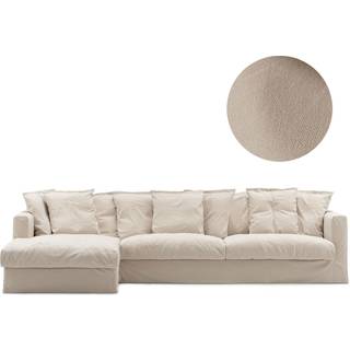 Decotique Betræk Til Le Grand Air 3-personers Sofa Divan Venstre - Møbelbetræk Bomuld Beige - 11001420