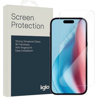 iiglo iPhone 15 / 15 Pro / 16 Skærmbeskytter