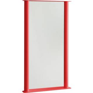 Raawii Pipeline Vægspejl 66x117.5 Cm t - Vægspejle Glas Rød - R1065R
