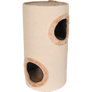 Kitty Play Kattekrads Sisal Tønde Beige, 70 cm