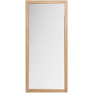 Lastein by Hoigaard Sir James spejl med ramme i eg, 110 x 50 cm