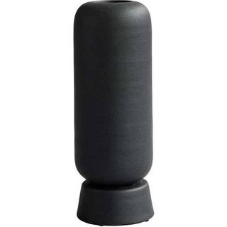 101 Copenhagen Vases - 'Kabin' vase, small, black in BLACK 100% Ceramics