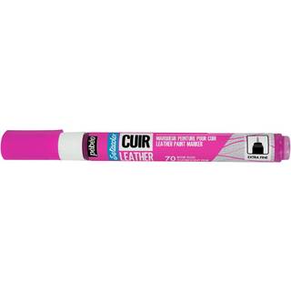 Pebeo Cuir Leather Læderfarvemarker – Fluorescerende rosa
