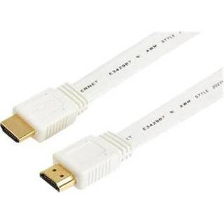 Prokord Hdmi 1.4-kabel 1.5m. Hdmi Hvid